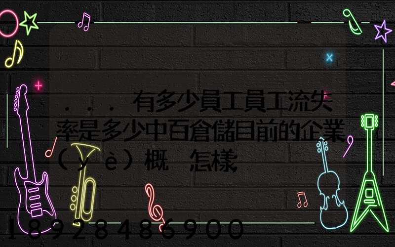 ...有多少員工員工流失率是多少中百倉儲目前的企業(yè)概況怎樣
