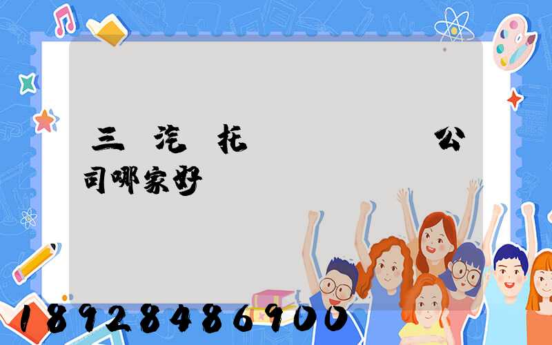 三亞汽車托運(yùn)公司哪家好