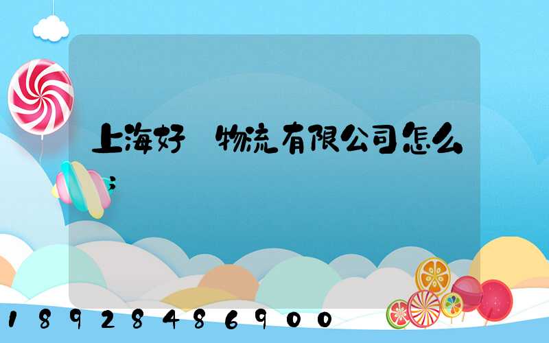 上海好運物流有限公司怎么樣