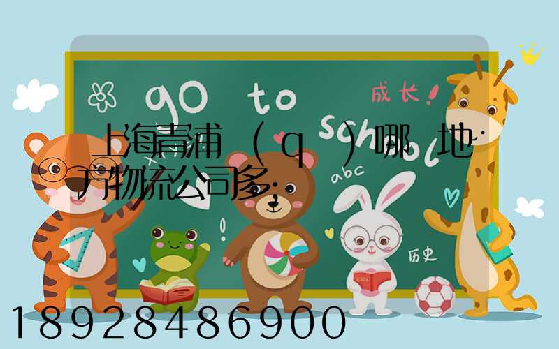 上海青浦區(qū)哪個地方物流公司多