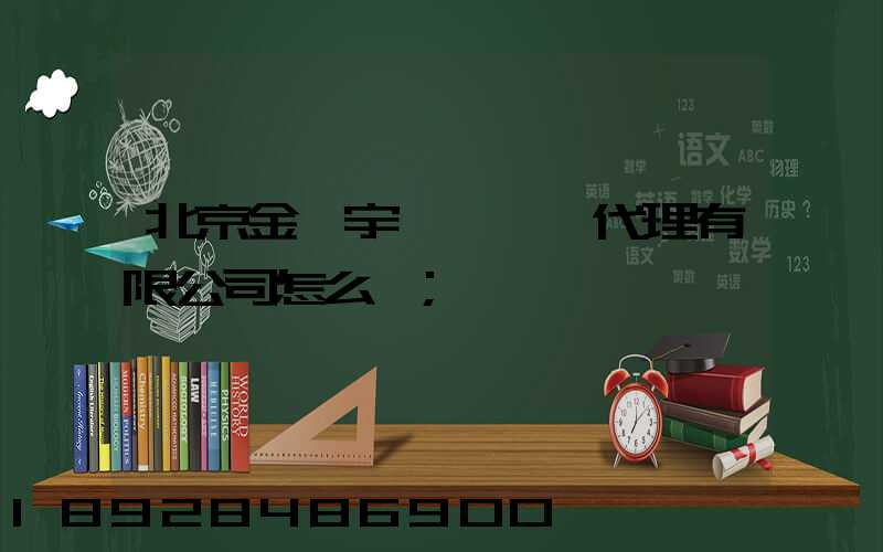 北京金開宇國際貨運代理有限公司怎么樣