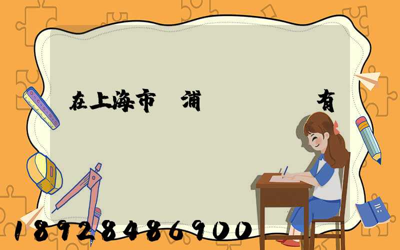 在上海市楊浦區(qū)有幾個(gè)機(jī)動(dòng)車驗(yàn)車點(diǎn)