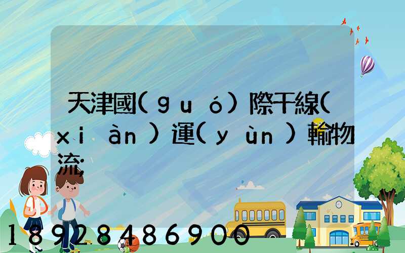 天津國(guó)際干線(xiàn)運(yùn)輸物流
