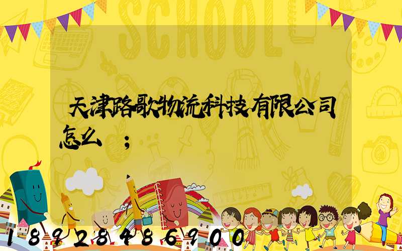 天津路歌物流科技有限公司怎么樣