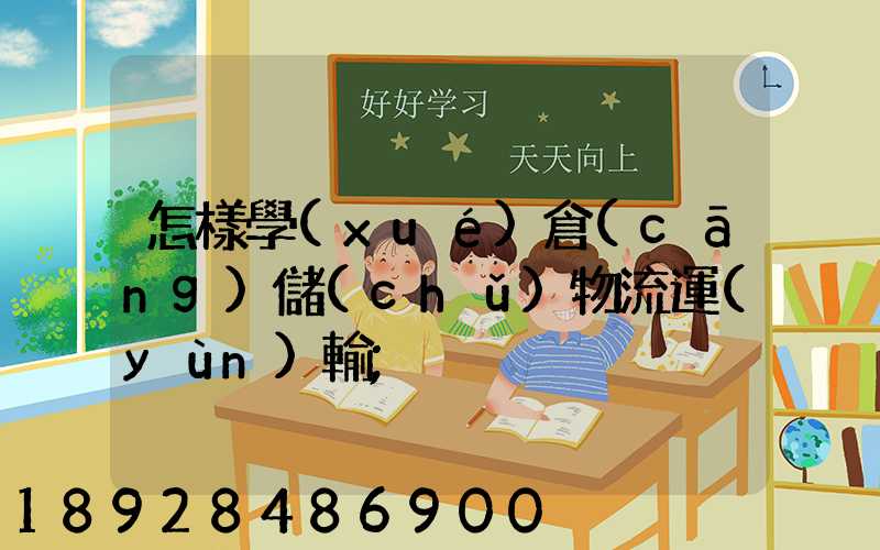 怎樣學(xué)倉(cāng)儲(chǔ)物流運(yùn)輸