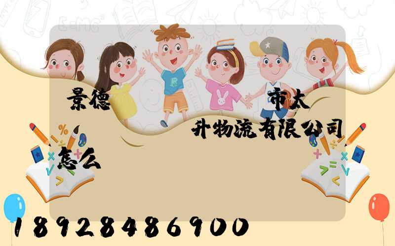 景德鎮(zhèn)市太陽(yáng)升物流有限公司怎么樣
