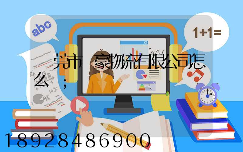 東莞市豐豪物流有限公司怎么樣