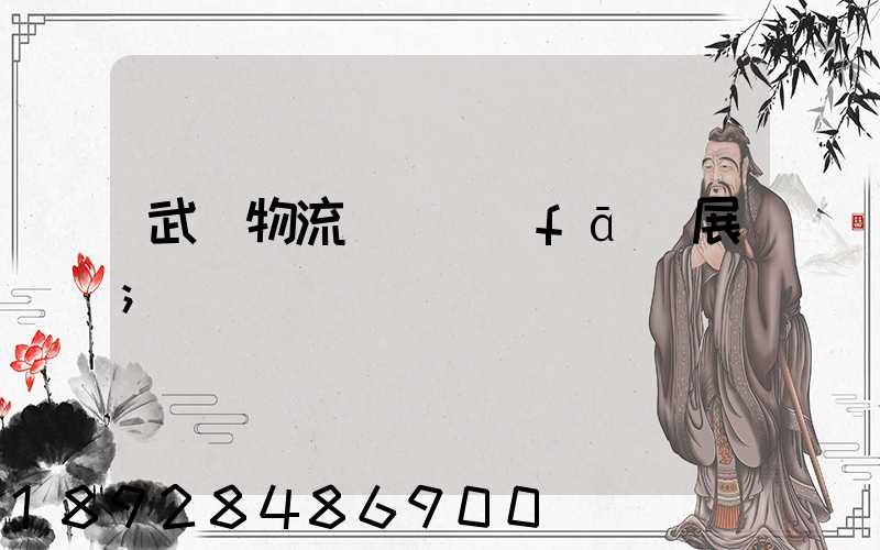 武漢物流運輸發(fā)展