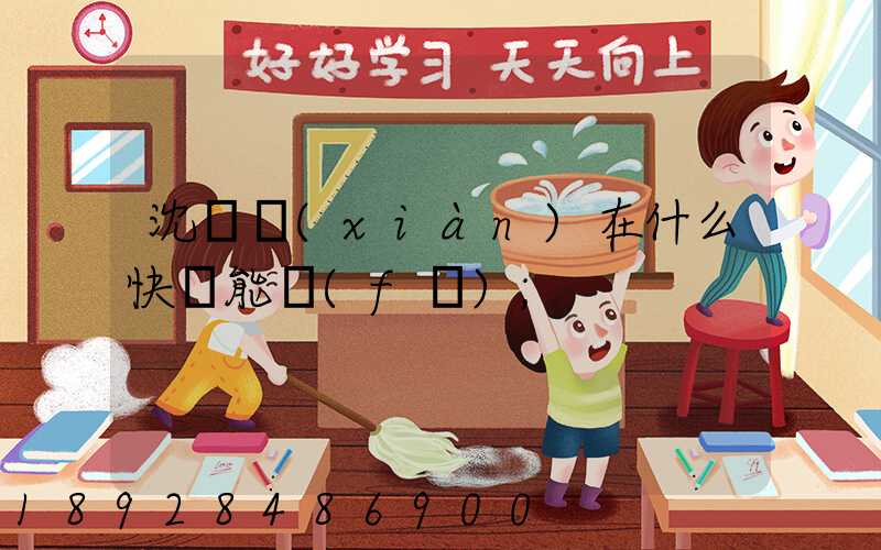 沈陽現(xiàn)在什么快遞能發(fā)