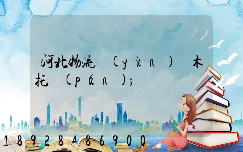河北物流運(yùn)輸木托盤(pán)
