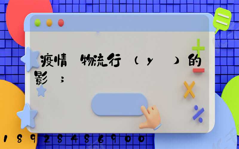 疫情對物流行業(yè)的影響