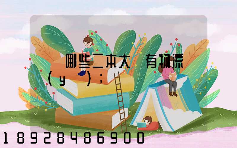 請問哪些二本大學有物流專業(yè)