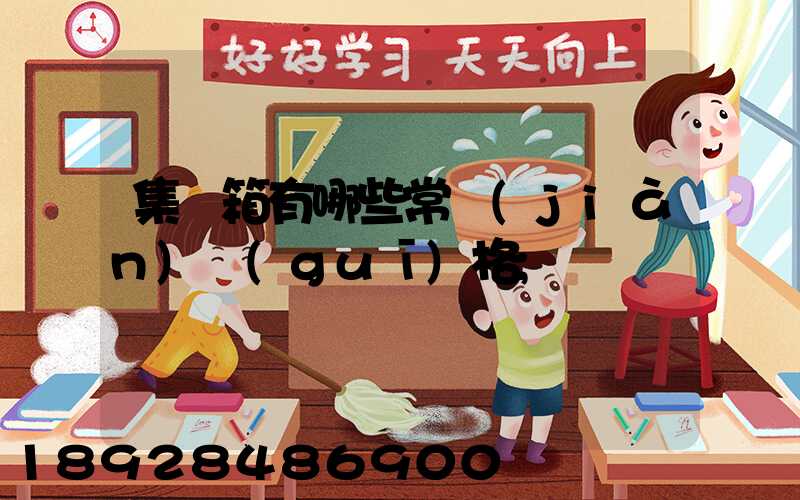 集裝箱有哪些常見(jiàn)規(guī)格